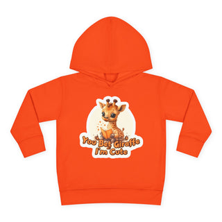 You Bet GiraffeToddler Pullover Fleece Hoodie