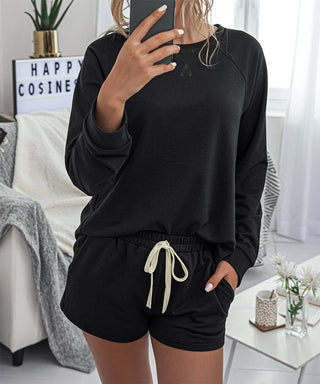 Black So Cozy Lightweight Lounge Sets