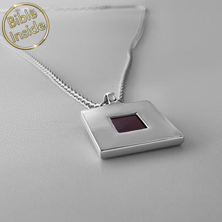 Bible Pendant With Nano Bible - Jacob Design