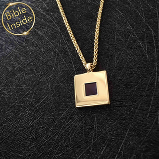 Bible Pendant With Nano Bible - Jacob Design