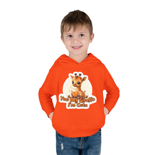 You Bet GiraffeToddler Pullover Fleece Hoodie