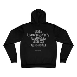 Dedicated Mom Fleece Pullover Hoodie