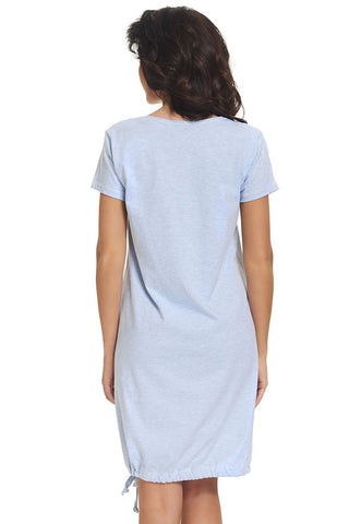 Best Mom Nursing Nightgown - Grey