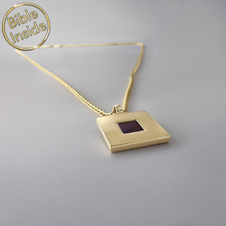 Bible Pendant With Nano Bible - Jacob Design