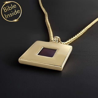 Bible Pendant With Nano Bible - Jacob Design