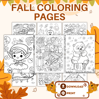 Fall Coloring Pages