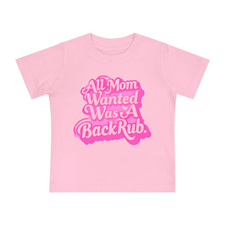 Back Rub Baby Short Sleeve T-Shirt