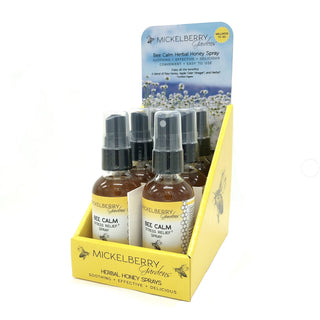 Herbal Honey Spray Display (Pack of 6) — on the go wellness