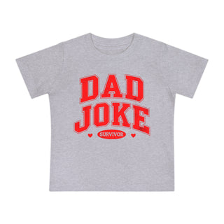 Dad Joke Survivor Baby Short Sleeve T-Shirt