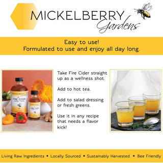 Fire Cider Display 2 oz (Pack of 6) — clear head and sinuses