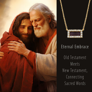 Mini Bibles Necklace: Old & New Testament Edition