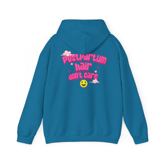 Postpartum Hair Don't Care Hooded Sweatshirt