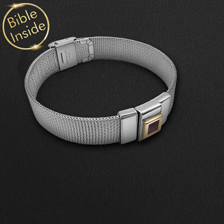 Christian Bracelet for Men With the Entire Bible - Andrew3 Design