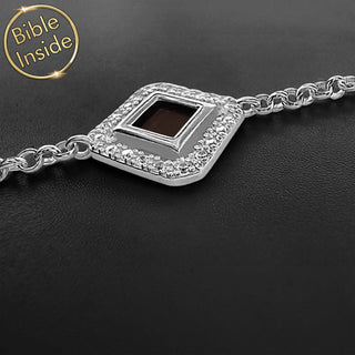 Christianity Bracelet With Nano Bible - Diana Design