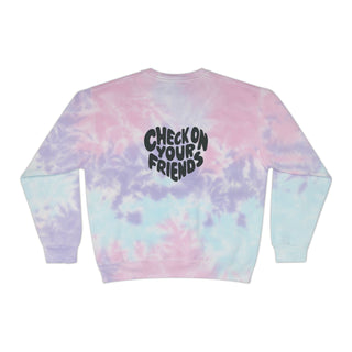 Fueled By Anxiety Tie-Dye Sweatshirt