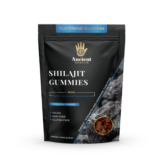 Shilajit Gummies Blueberry Flavour