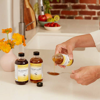 Elderberry Honey Tonic — immune support for kids and adults