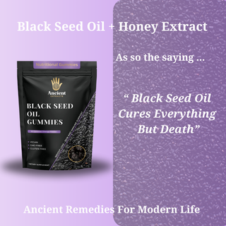 Black Seed Oil Gummies Blackcurrant Flavour