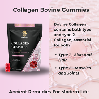 Collagen Gummies With Vitamin C & Biotin Strawberry Flavour