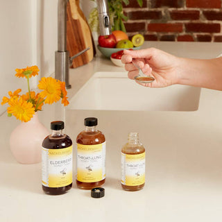 Throat and Lung Honey Tonic — nourish your sore throat