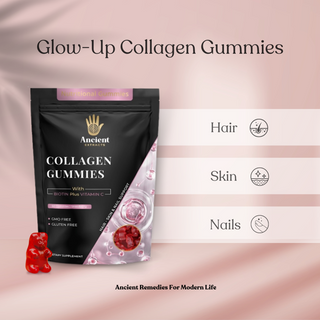 Collagen Gummies With Vitamin C & Biotin Strawberry Flavour