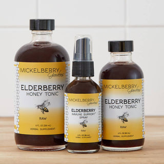 Elderberry Honey Tonic — immune support for kids and adults