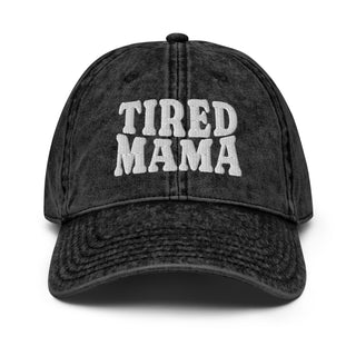 Tired Mama Cotton Hat