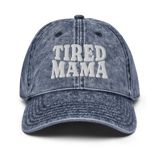 Tired Mama Cotton Hat