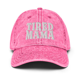 Tired Mama Cotton Hat